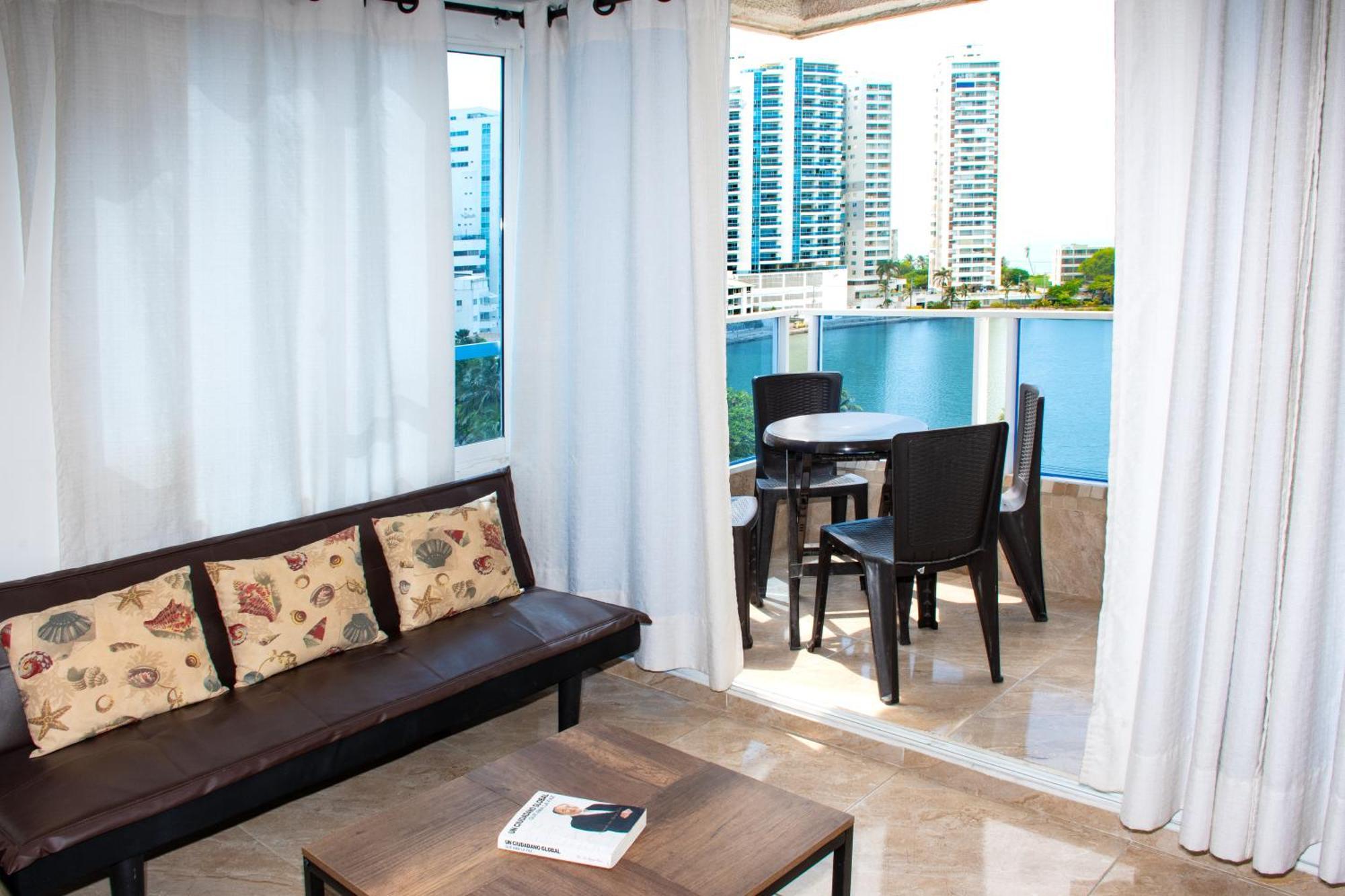 Apartamento Tranquilo Con Hermosas Vistas Cartagena 객실 사진